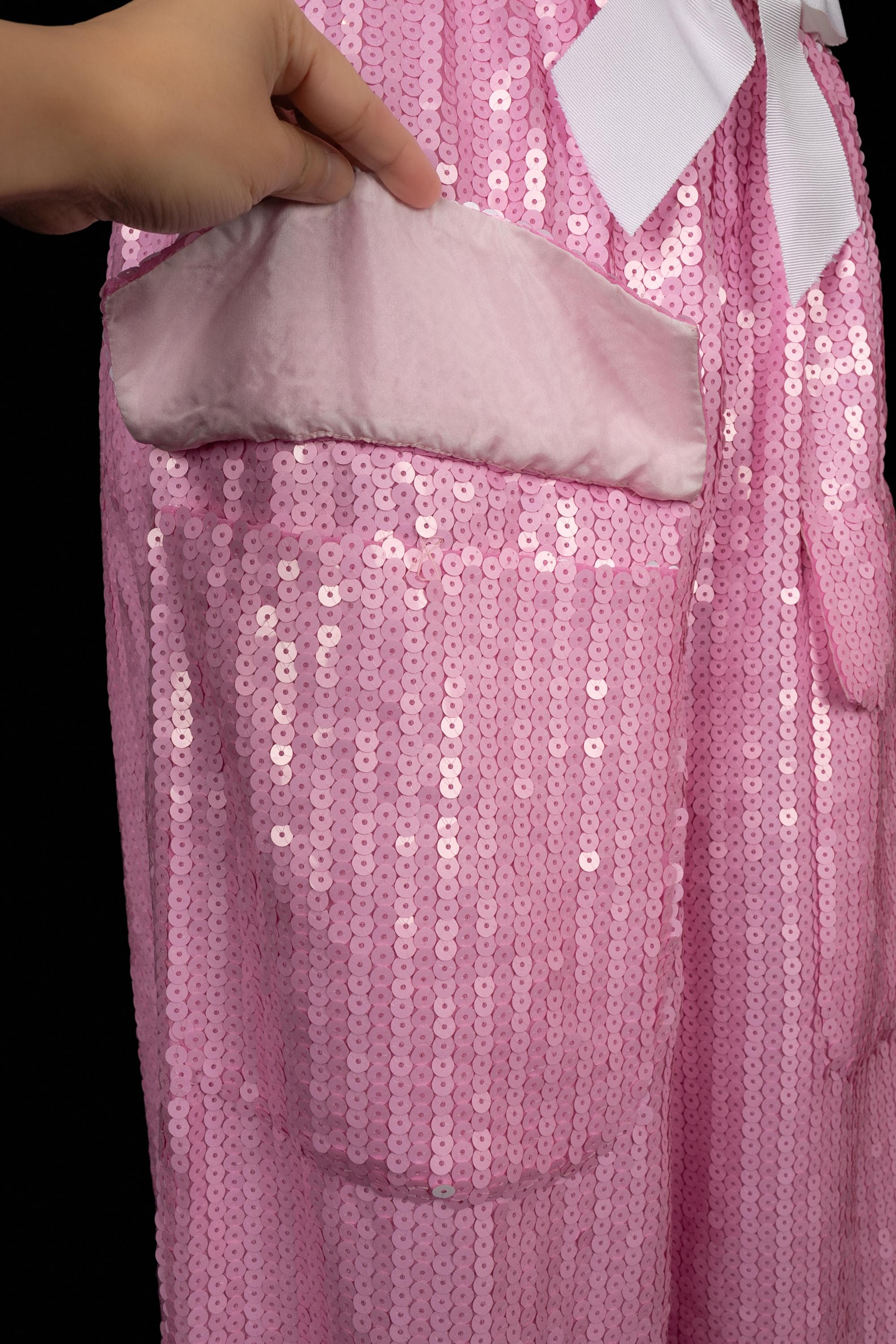 Women's Chanel pink trousers