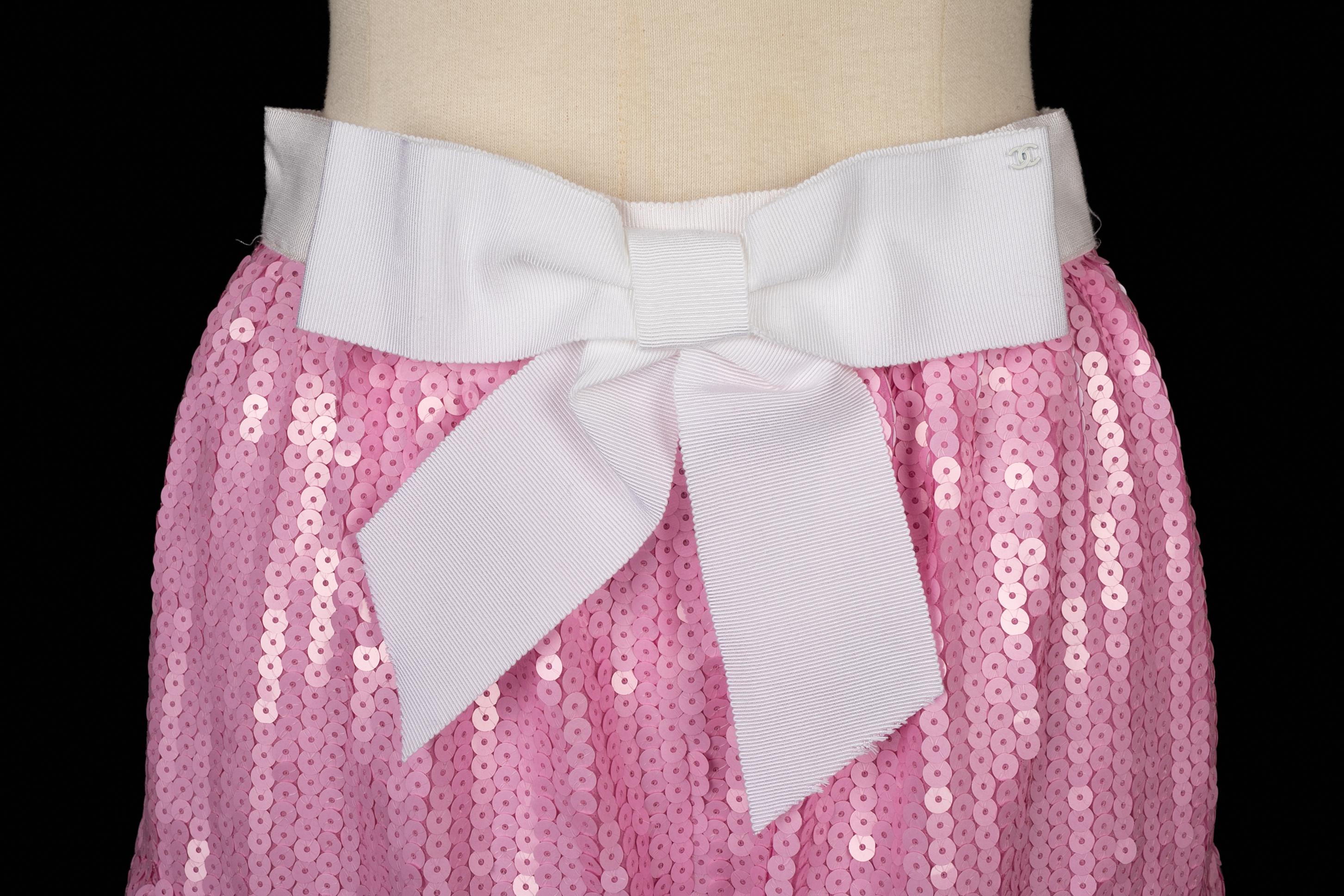 Chanel pink trousers 1
