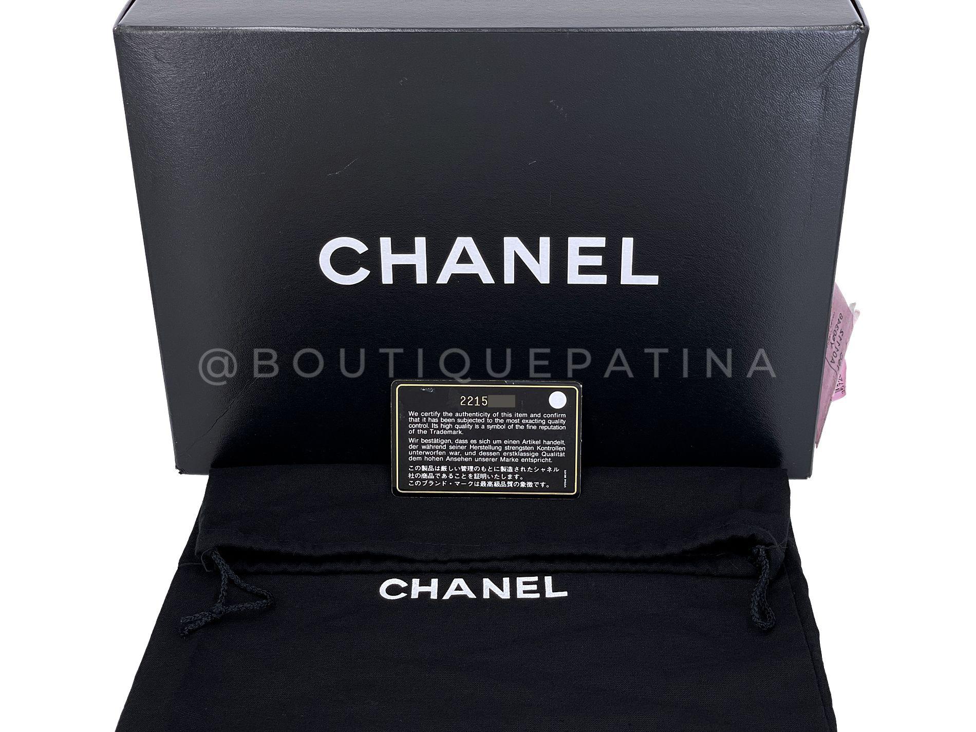 Chanel Pink Tweed Crystal Sakura Flower Flap Bag Silicone SHW 68348 For Sale 10