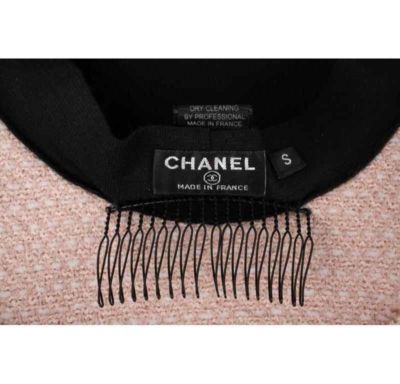 Chanel Pink Tweed Hat, 2009 5