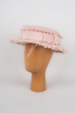 Chanel Pink Tweed Hat, 2009