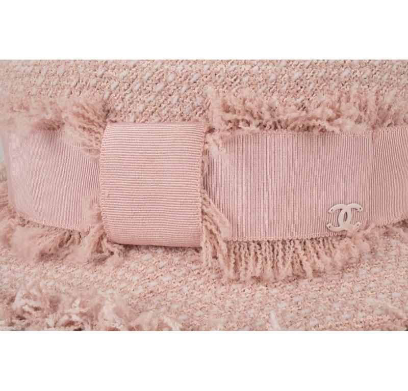Chanel Pink Tweed Hat, 2009 2
