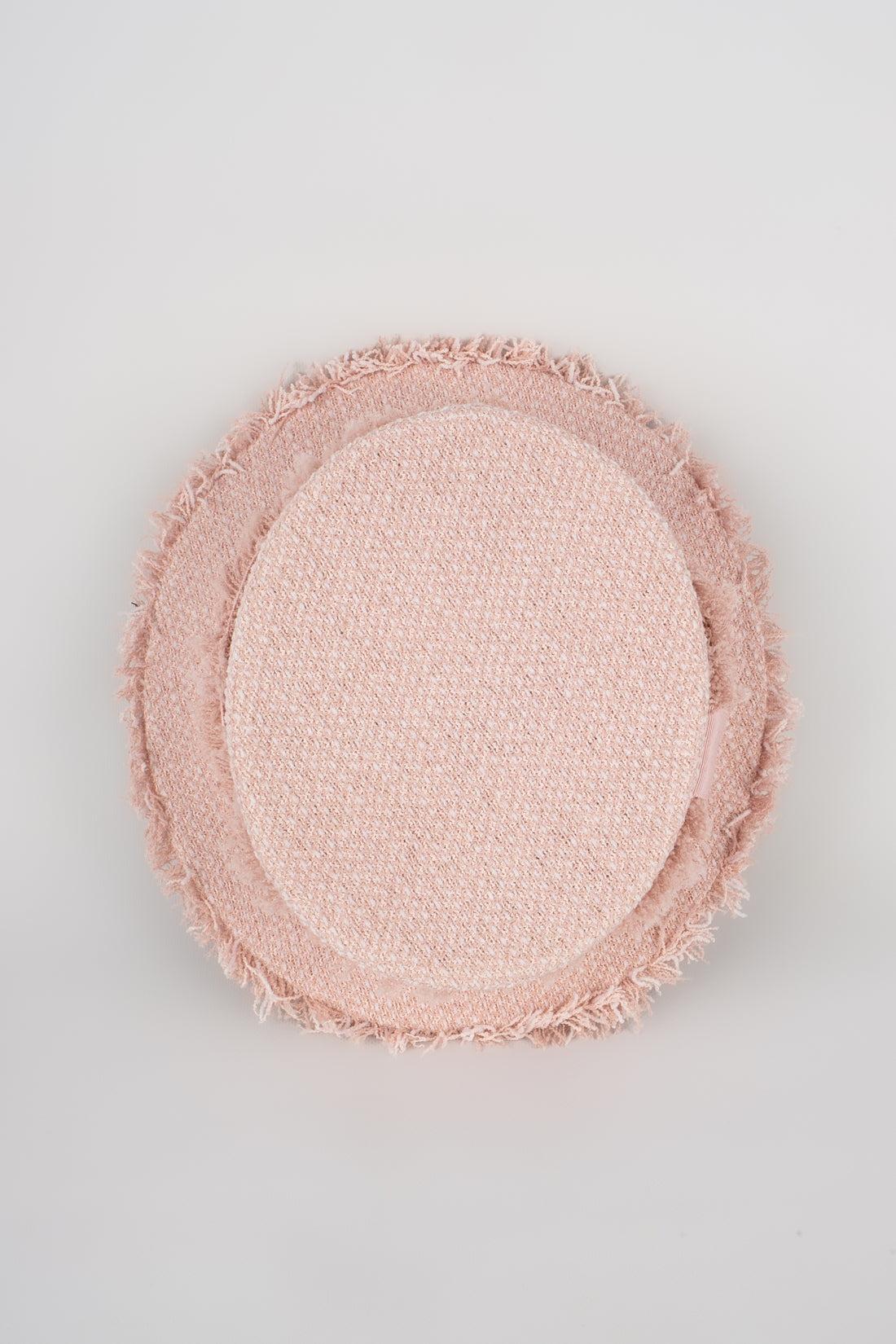 Chanel Pink Tweed Hat, 2009 4