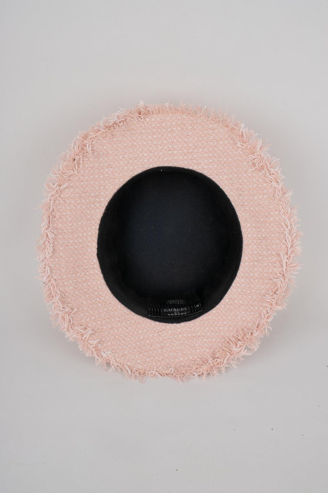 Chanel Pink Tweed Hat, 2009 5