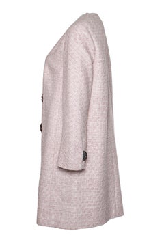 Chanel, Pink tweed lurex coat
