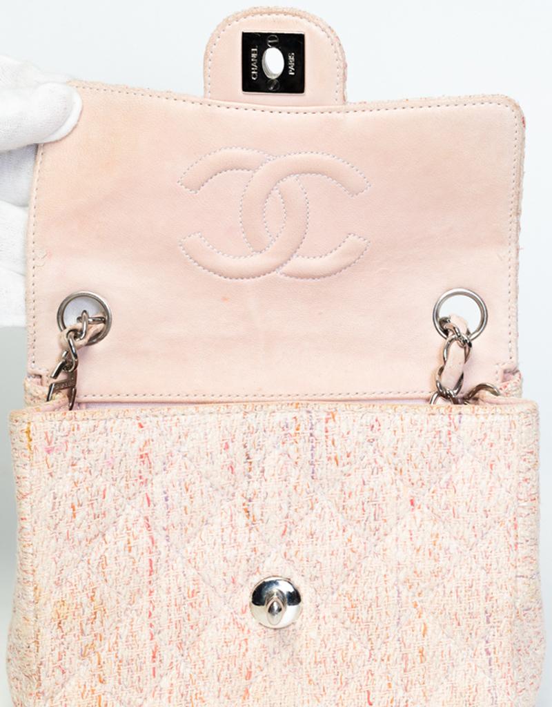 chanel tweed bag