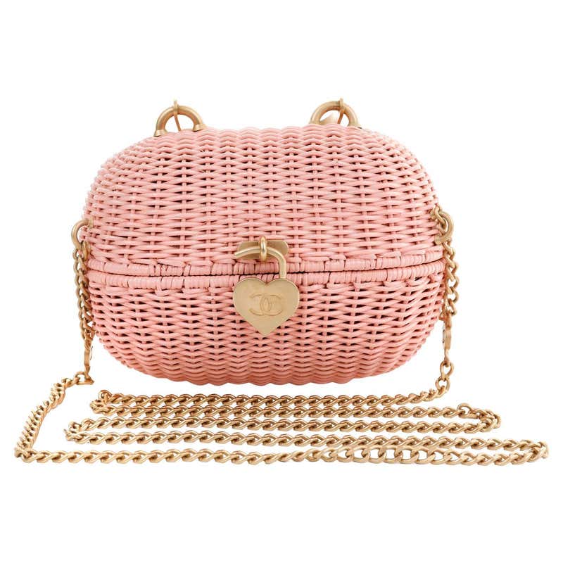 Chanel Straw Flap Shoulder Bag at 1stDibs | chanel straw flap bag ...