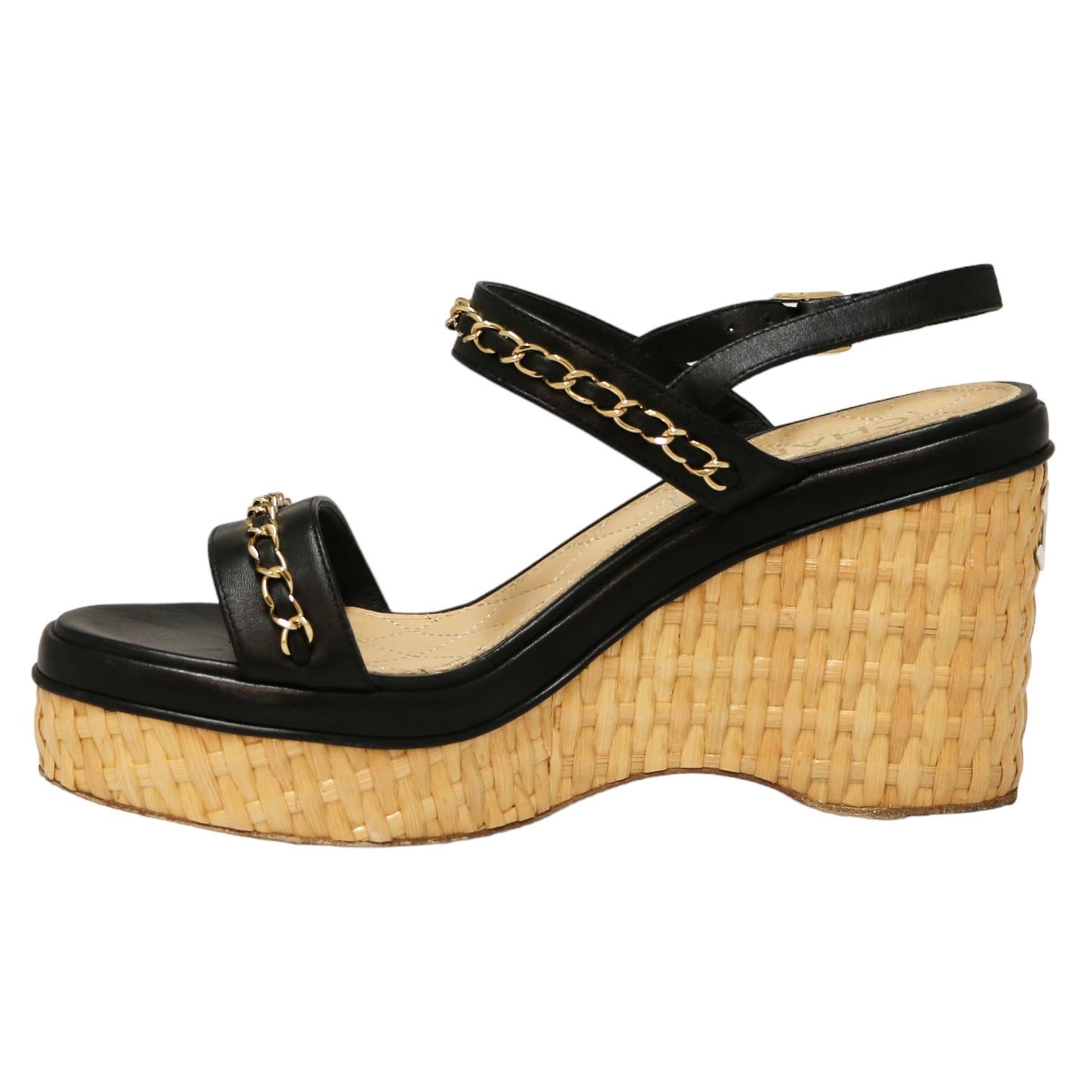Women's Chanel Platform Sandals For Sale