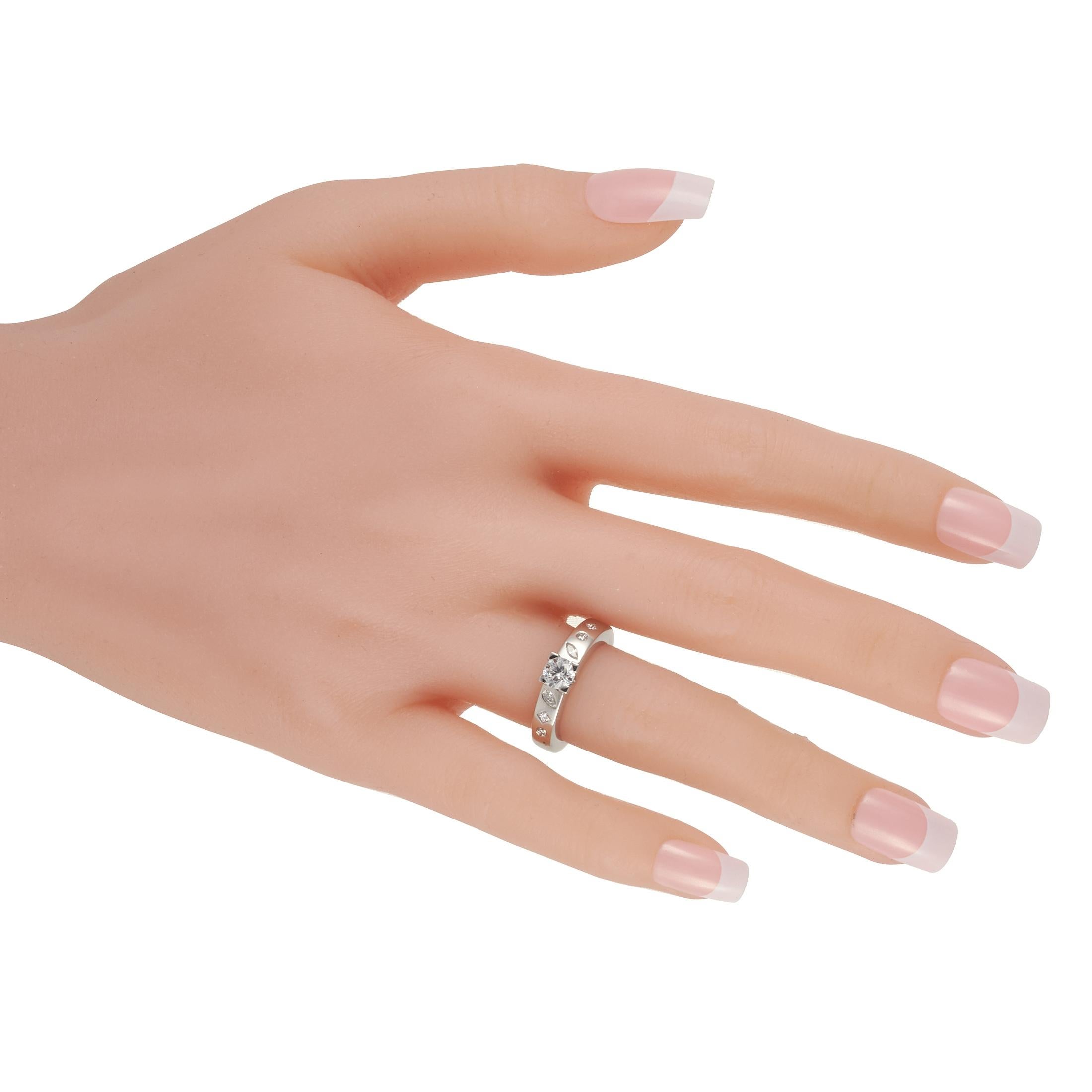 the forever diamond platinum 0.75ct total ring