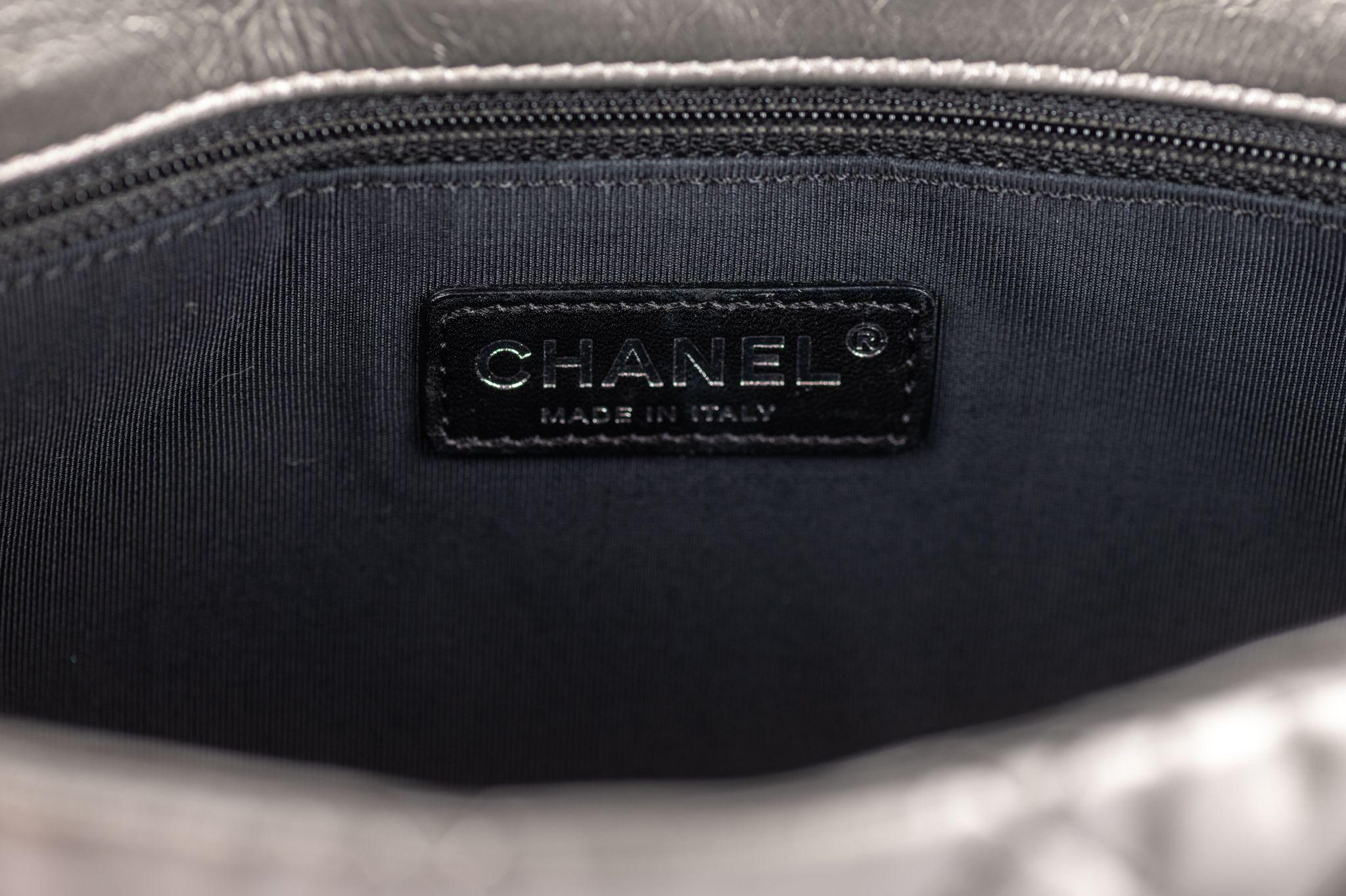 Chanel Platinum Chain Me Flap Bag For Sale 5