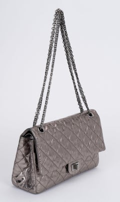 Chanel Platinum Tuxedo Reissue Flap