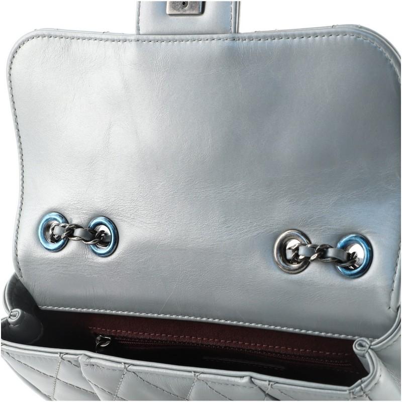 Chanel Pleated Chain Flap Bag Gestepptes Kalbsleder Medium 2
