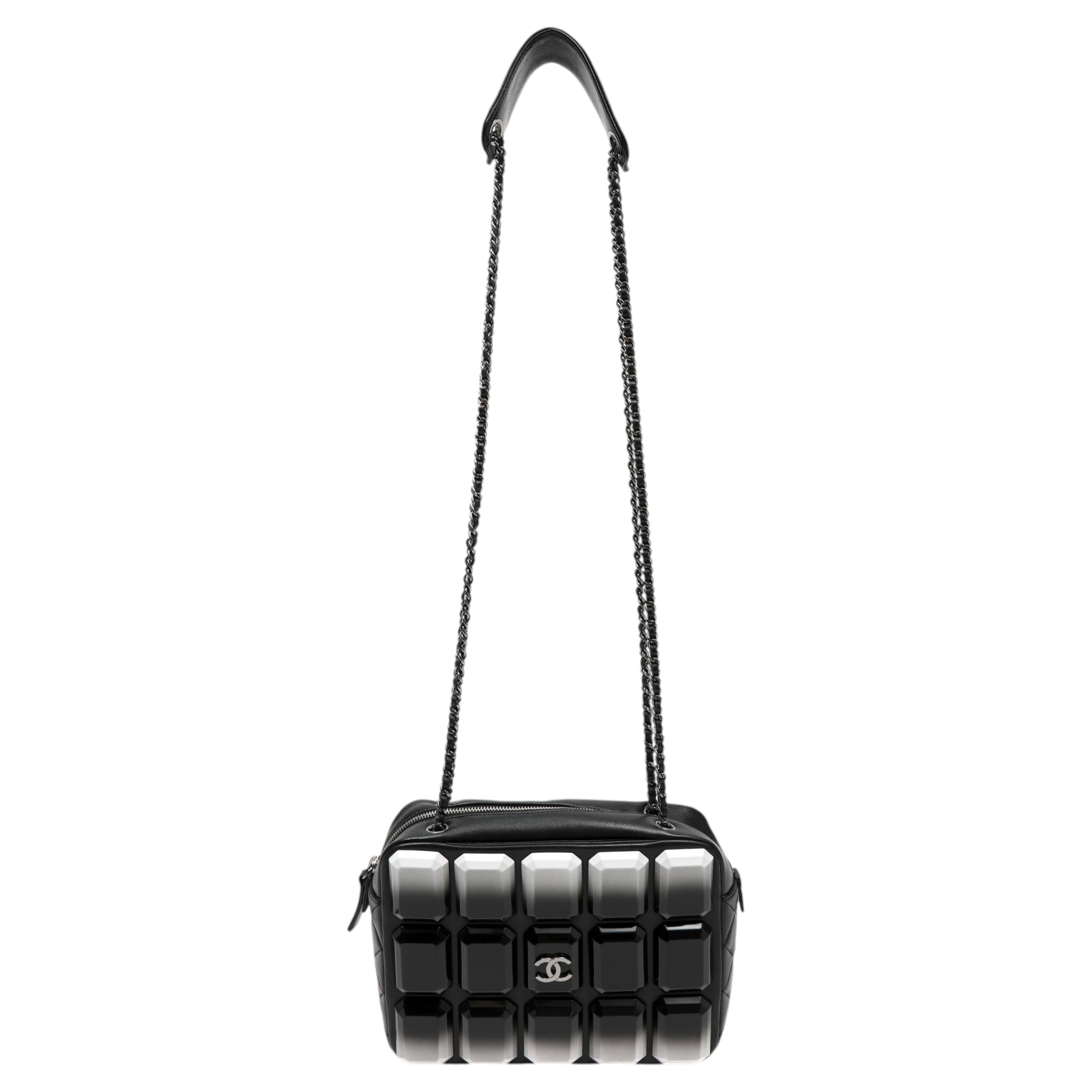 Chanel Plexiglass Evening Art Camera Case For Sale