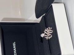 Chanel Plume De Chanel diamond Ring 0.5 carat