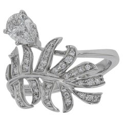 Chanel Plume De Chanel diamond Ring 0.5 carat