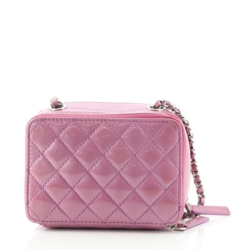 chanel box bag pink