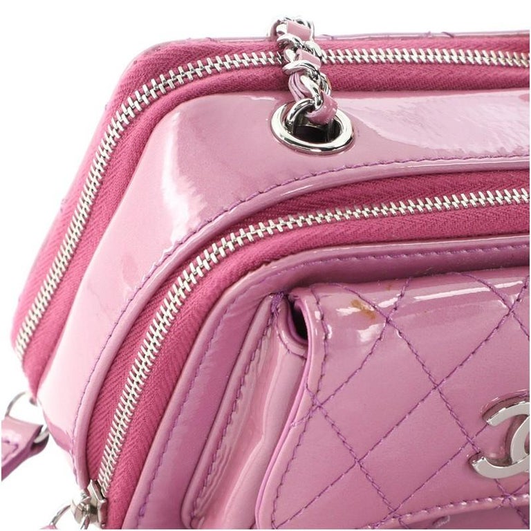 Chanel Purple Patent Pocket Box Camera Case – Ladybag International