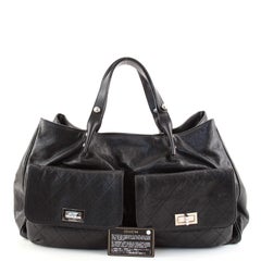 Chanel Pocket in the City Tote Caviar Large