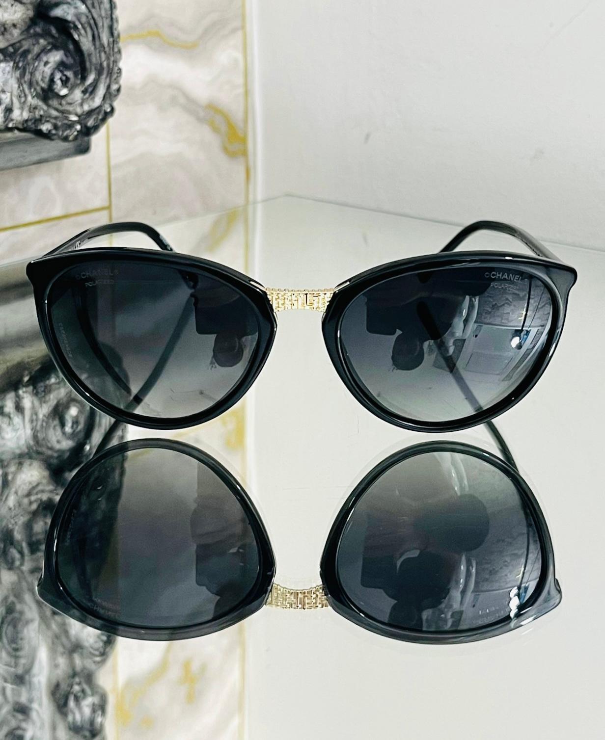 Women's Chanel Polarised Butterfly Sunglasses