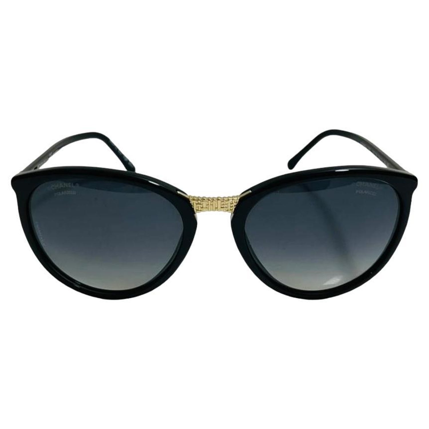 CHANEL, Accessories, Chanel Polarized Sunglasses Ref555 C622m3 Black Lens  Gray
