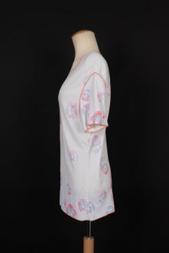 Chanel Polyamide Top / T-Shirt in Pastel Tones, 2000