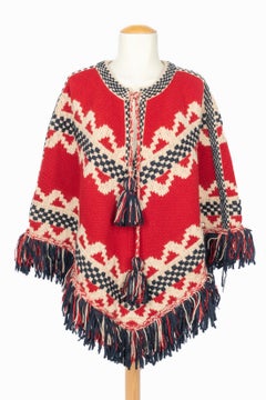 Chanel poncho pre-fall 2014