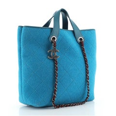 Chanel Pop Tote Quilted Felt Medium