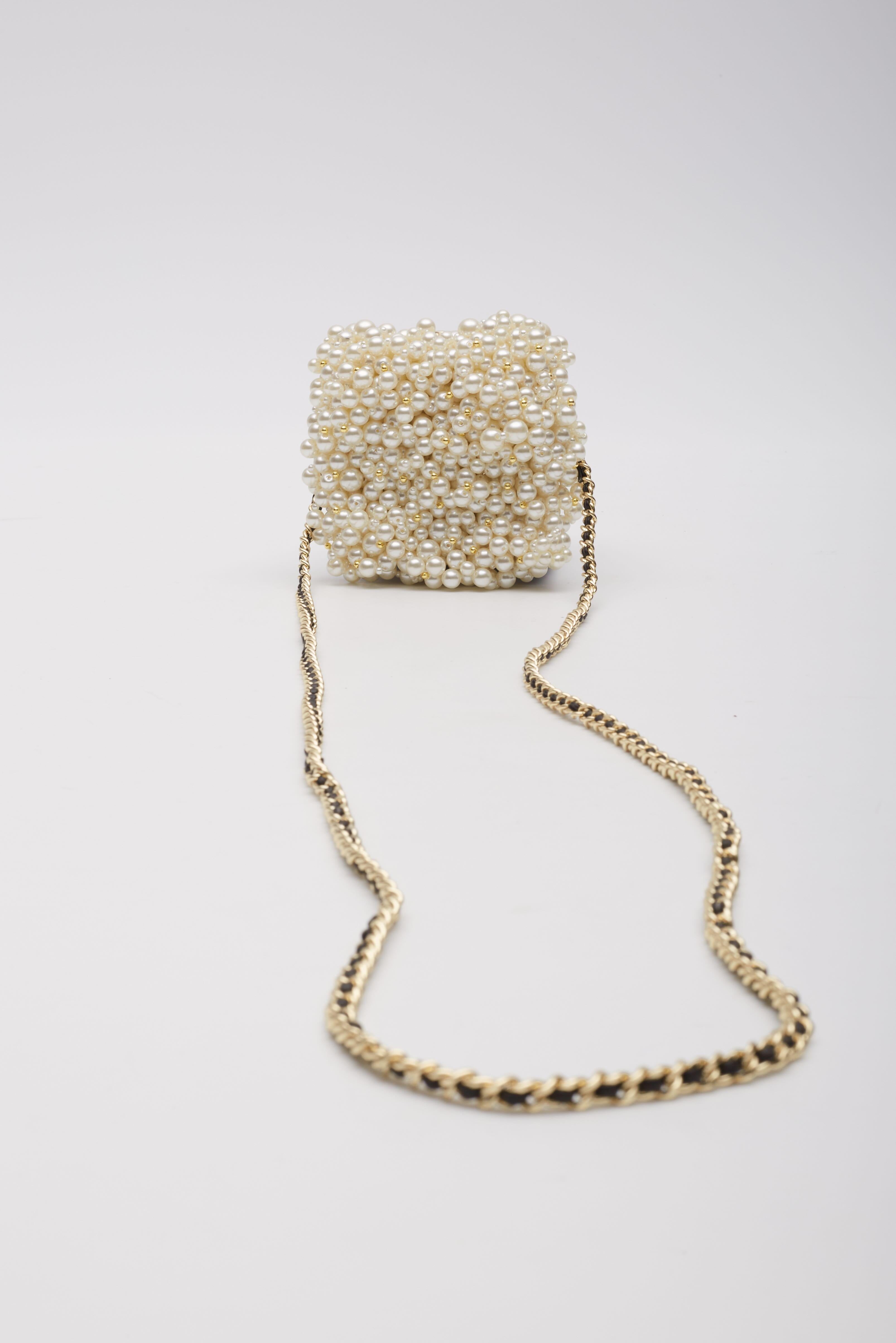 Chanel Popcorn Pearl Pop Coco Minaudiere Bag 5