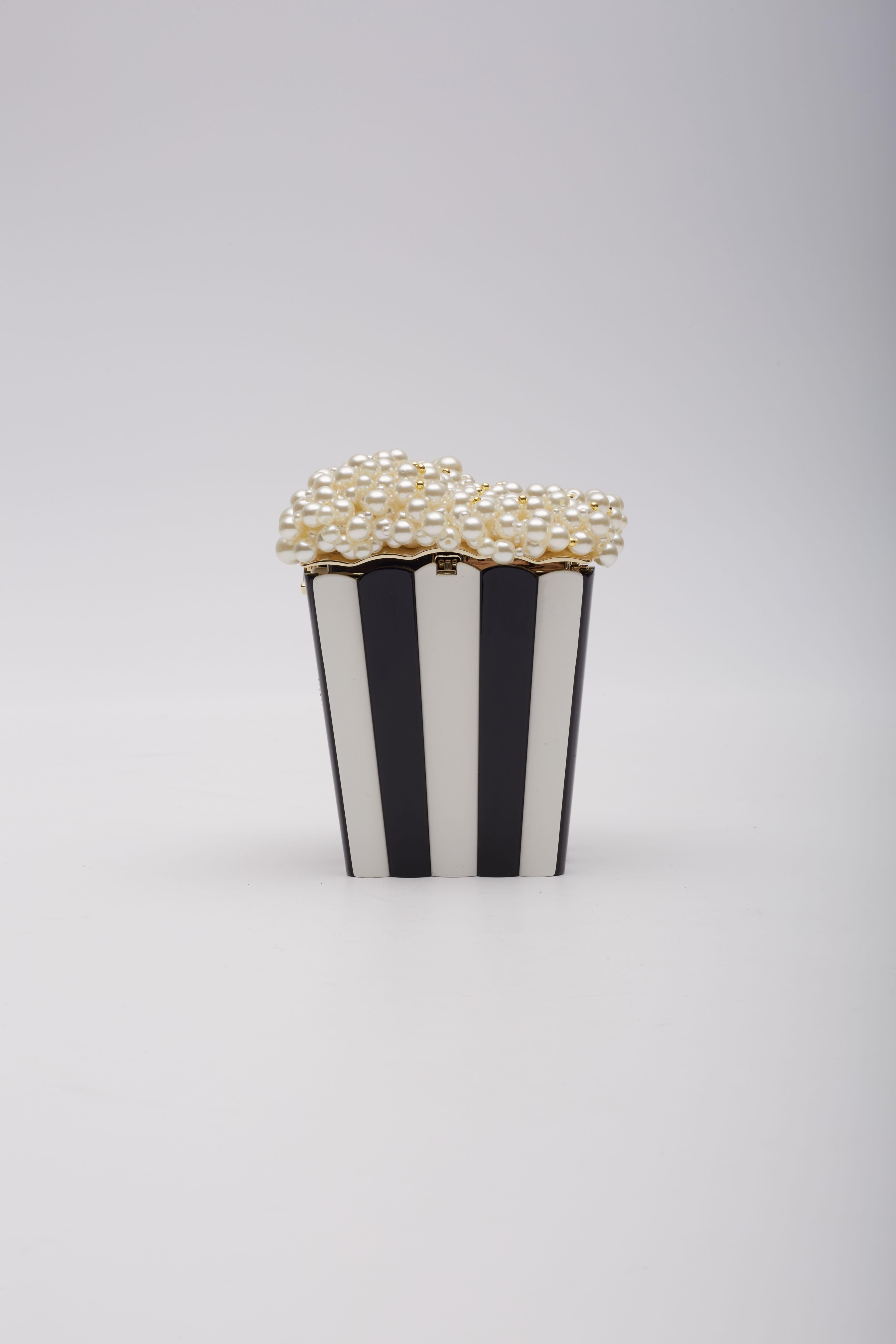 Chanel Popcorn Pearl Pop Coco Minaudiere Bag 1