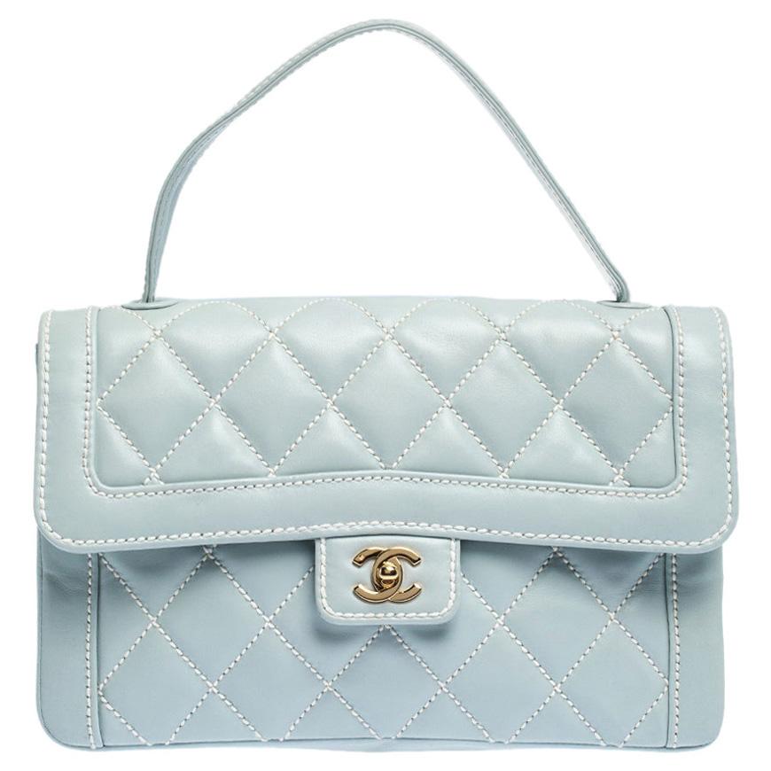 powder blue bag