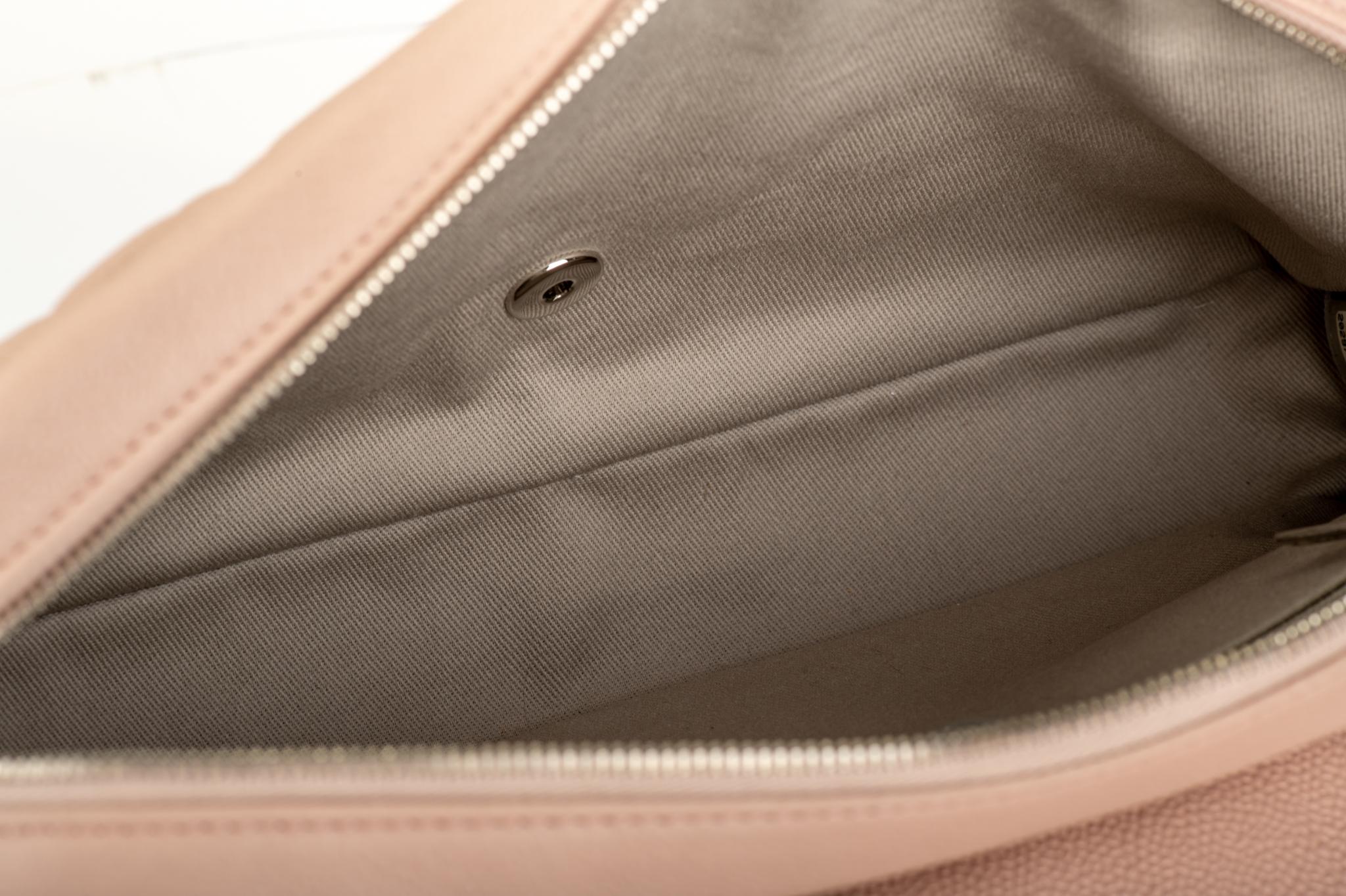 Chanel Powder Pink Jumbo Zipped Flap Bag 2