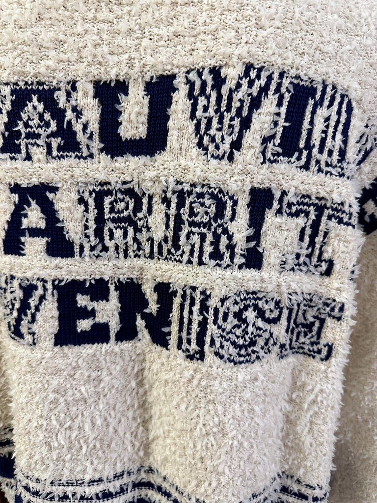 Chanel Pre Collection Spring 2019 Iconic Varsity Sweater Pullover