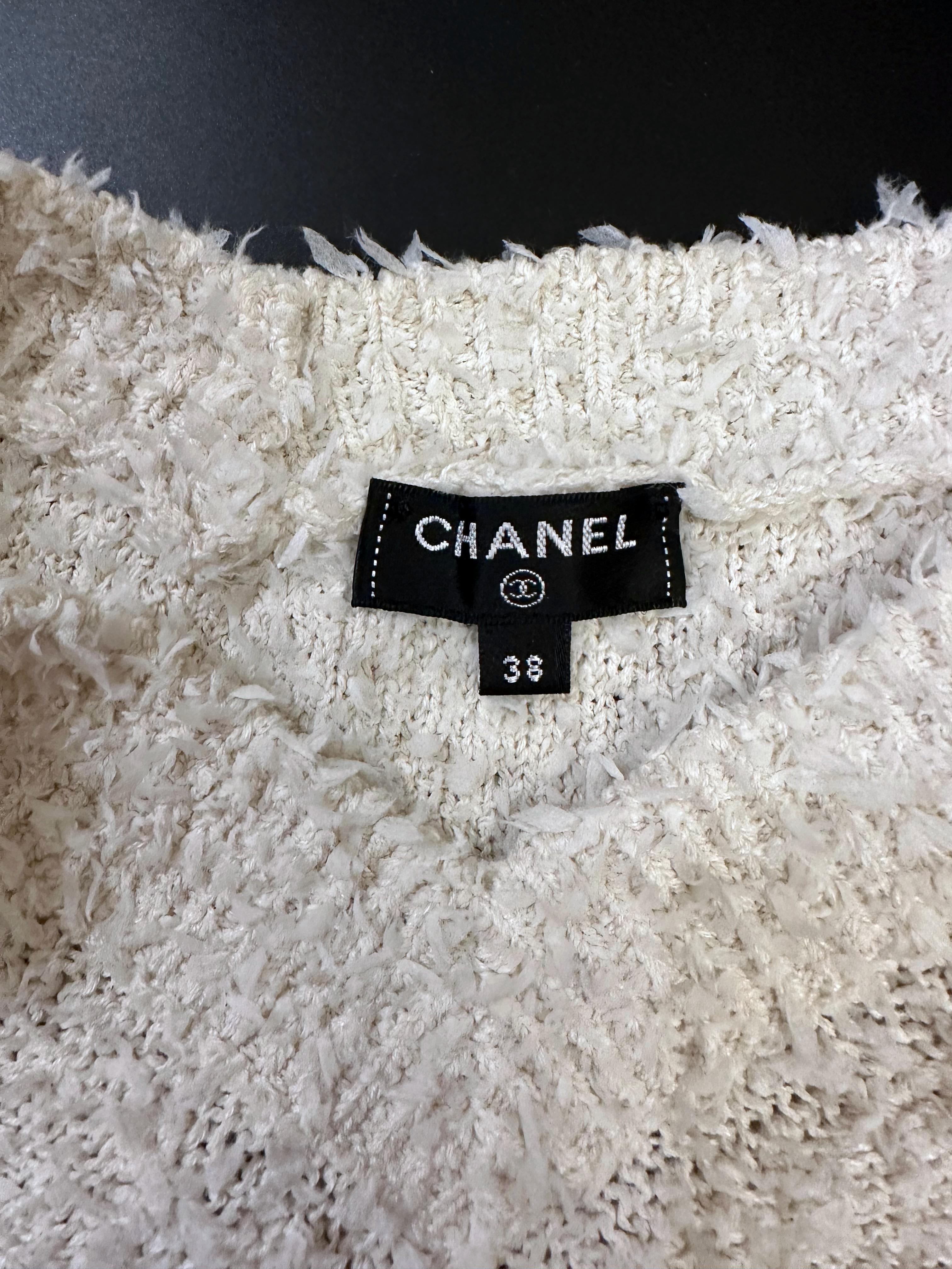 Chanel Pre Collection Spring 2019 Iconic Varsity Sweater Pullover 1
