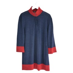 Chanel Pre-Fall 2012 Alpaca Fine Knit Elephant Button Sweater