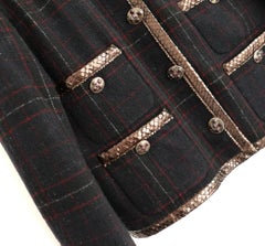 Chanel Pre-Fall 2013 Metiers D’Art ‘Paris-Edinburgh’ Tartan Jacket