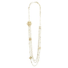 Chanel Pre Fall 2015 Paris Salzburg Pearls string necklace
