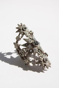 Chanel Pre-Fall 2015 Sissi 15A Bague en cristal étoilé