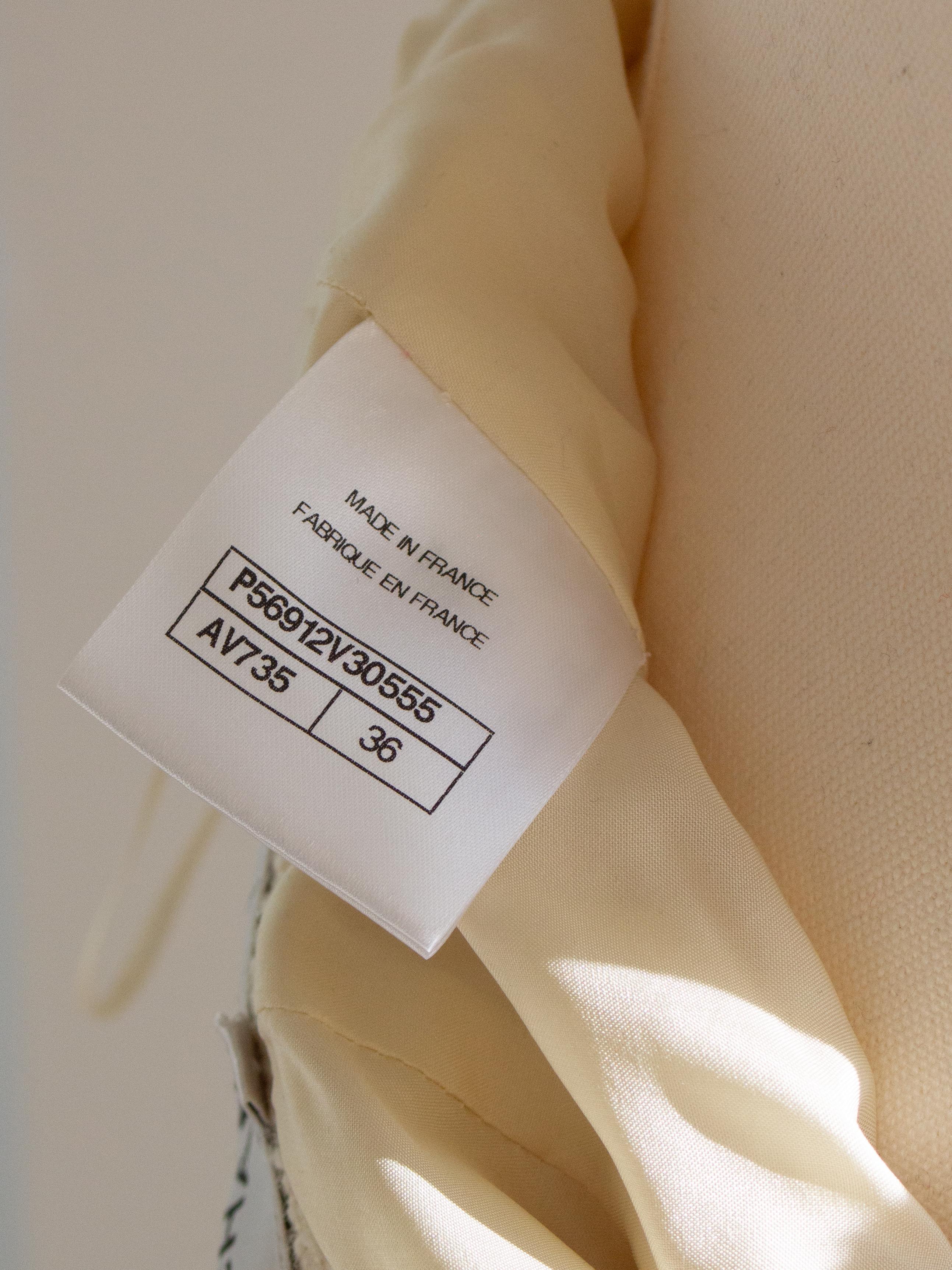 Chanel Pre-Fall 2017 Metiers D'Art Ritz 17A Ecru Cream Jacket Skirt Suit 15