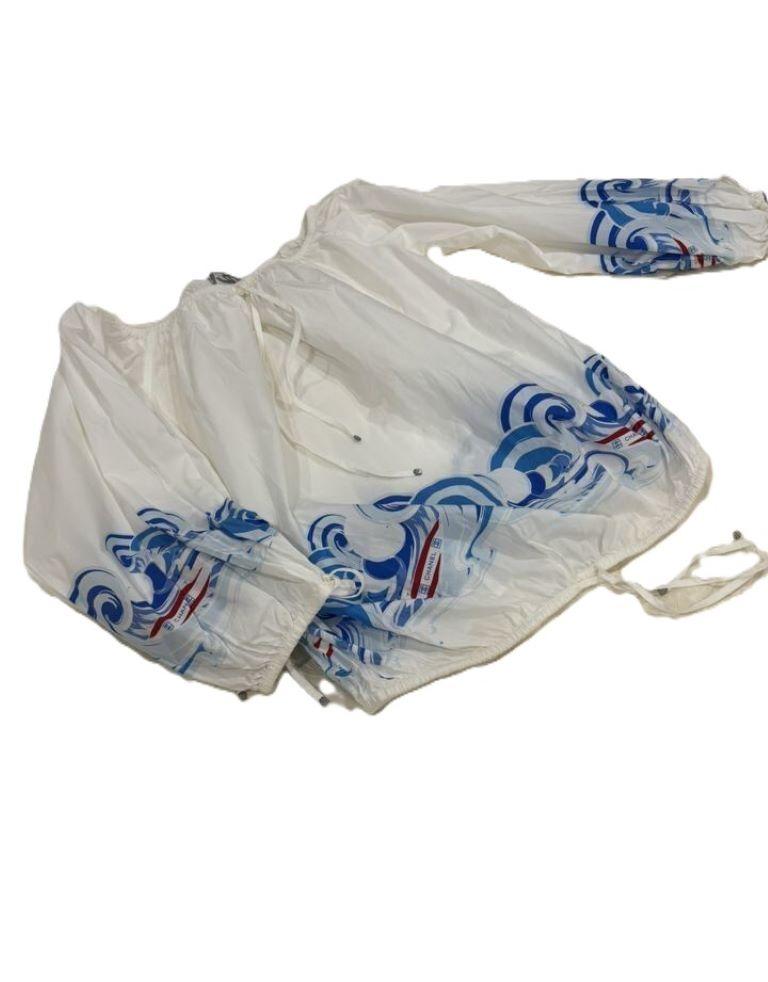 Chanel Pre-Owned 2006 CC Sports Line cotton logo blouse In Good Condition For Sale In Алматинский Почтамт, KZ