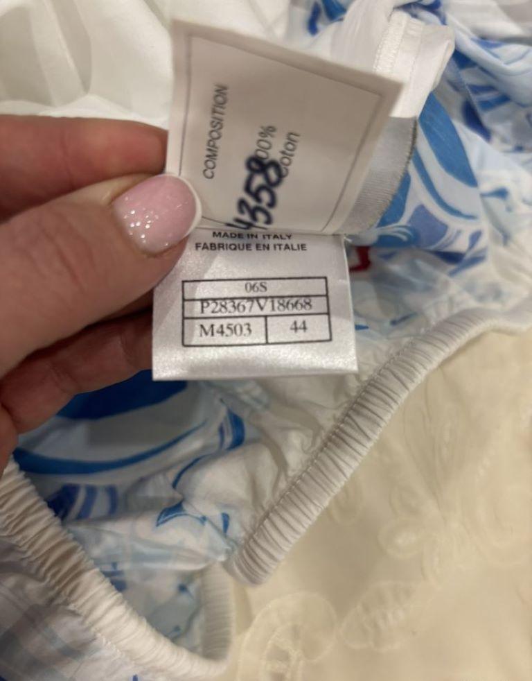 Chanel Pre-Owned 2006 CC Sports Line cotton logo blouse For Sale 4