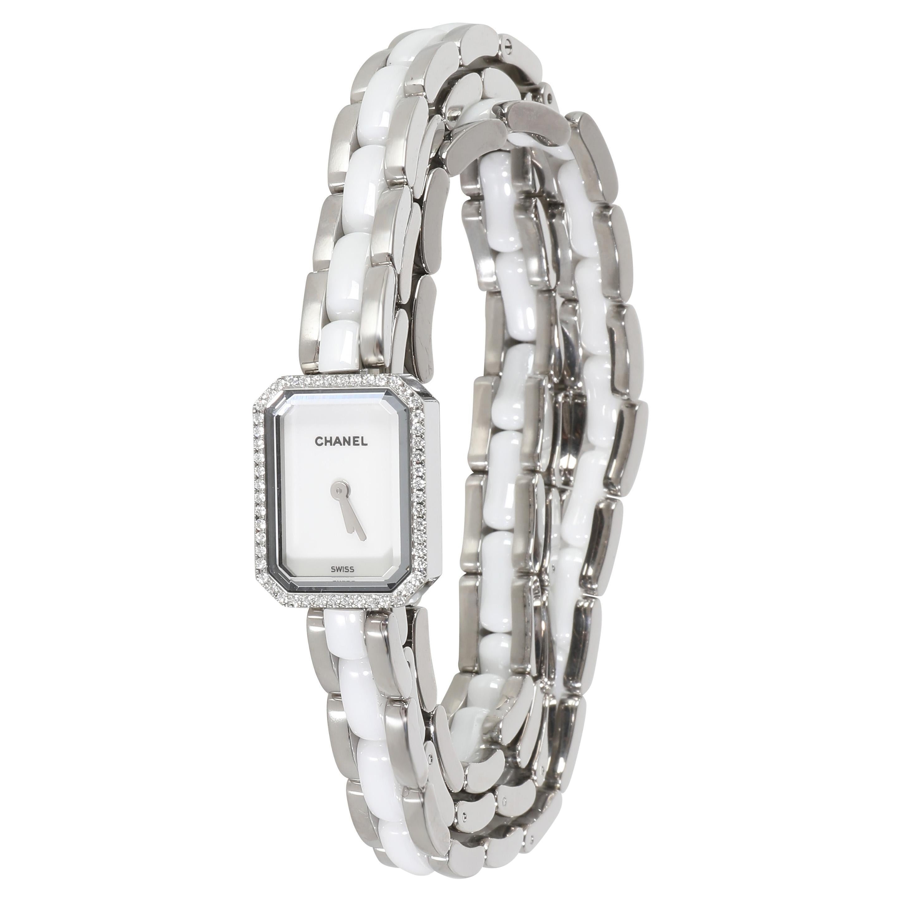Chanel Premeire Wrap H3059 Damenuhr in  Rostfreier Stahl/Keramik