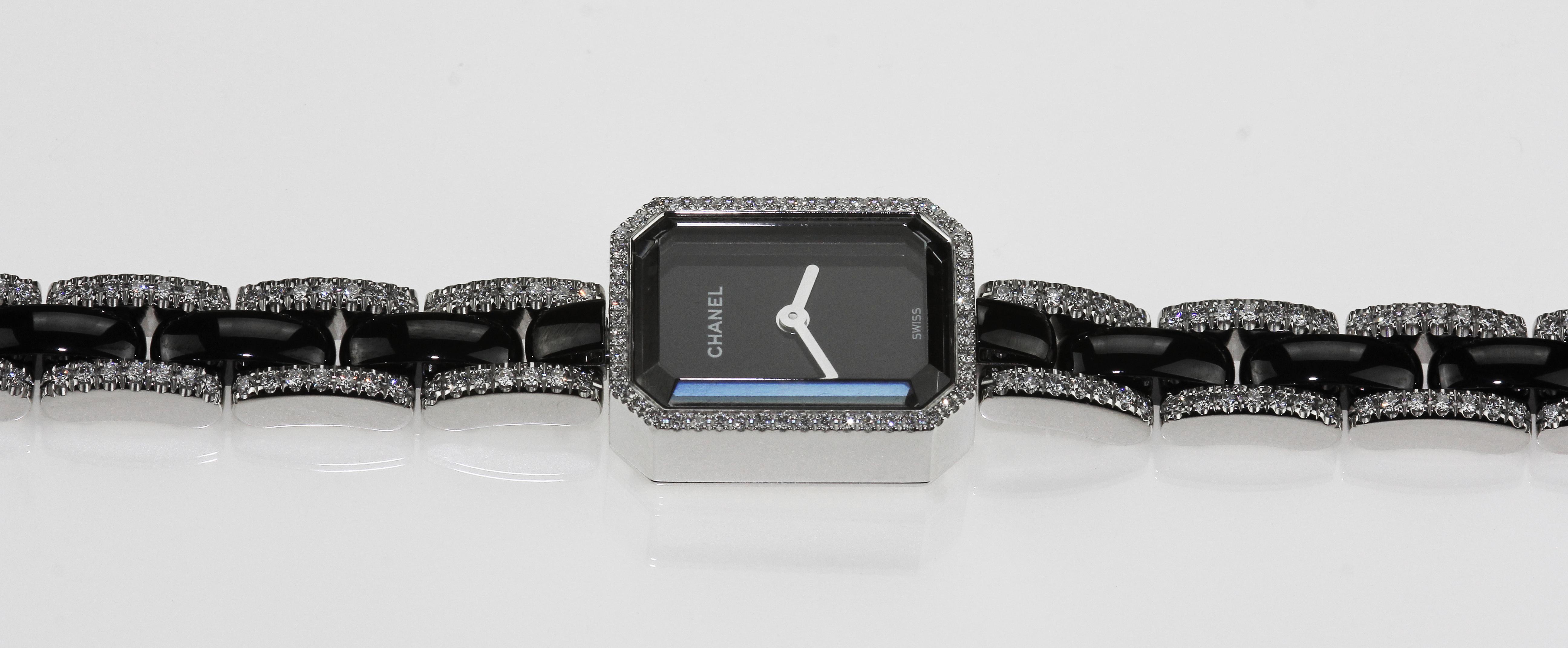 chanel premiere watch white