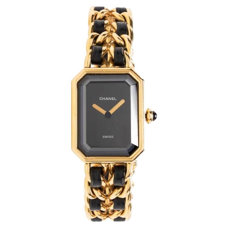 Chanel Premiere Black Dial Ladies Watch H0451 For Sale at 1stDibs ...