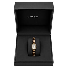 Chanel Première Chaîne 18K Rose Gold Diamond Bezel Watch H4411 — Complete