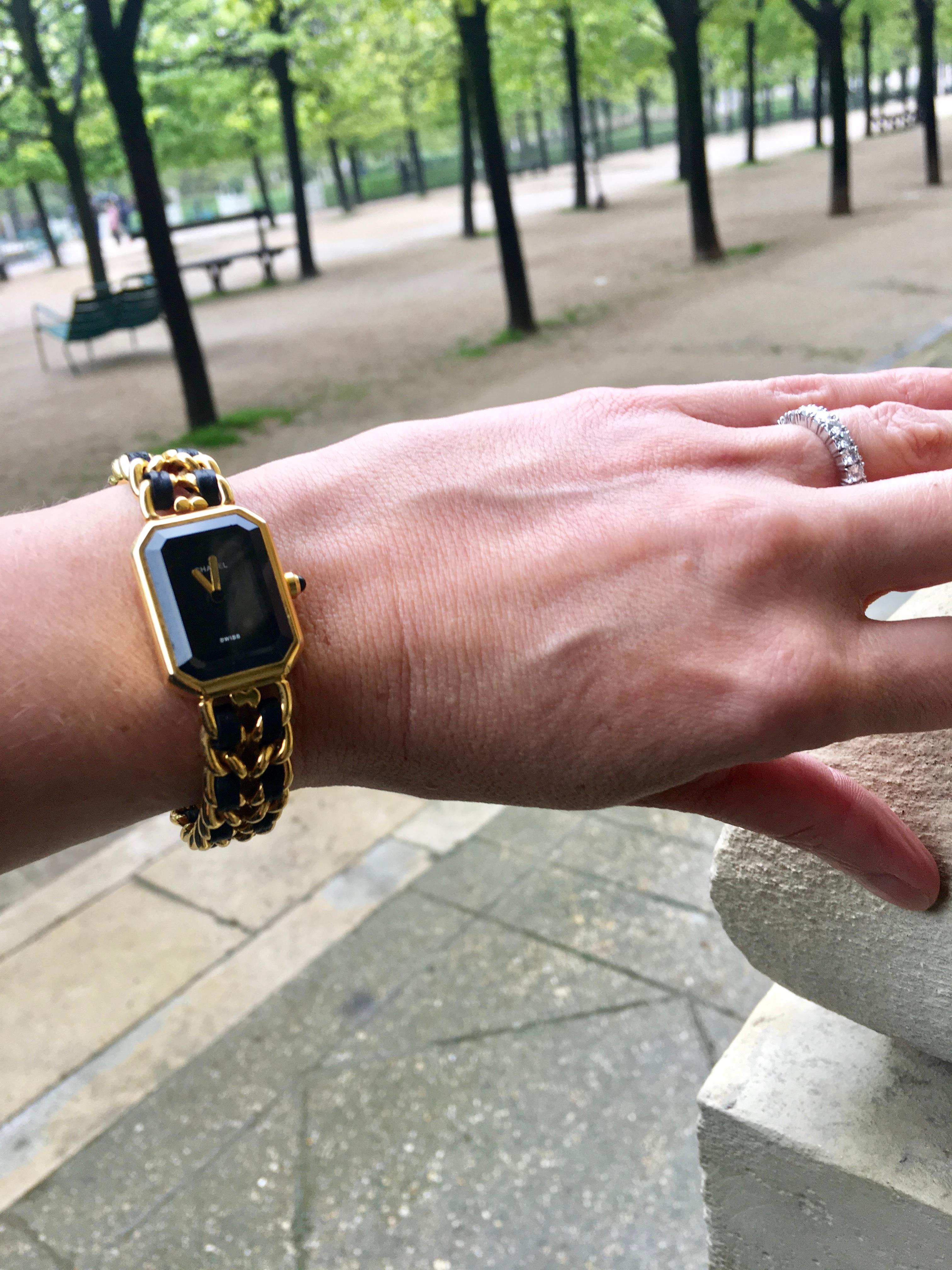 chanel premiere watch size guide
