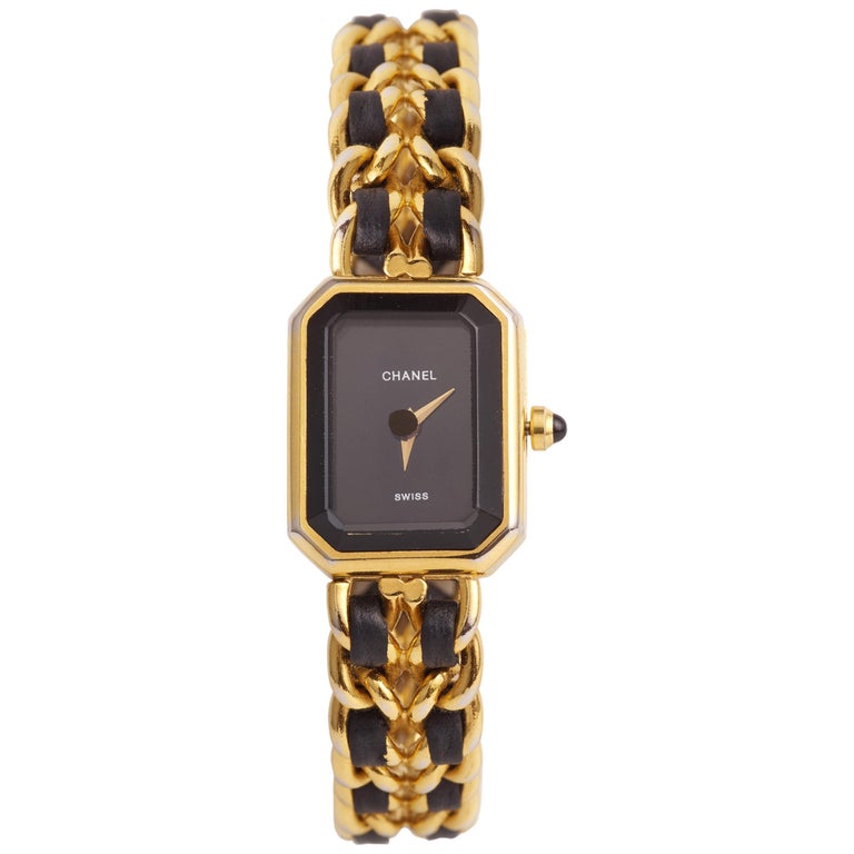 Chanel Première Gold-Plated Watch Size S at 1stDibs