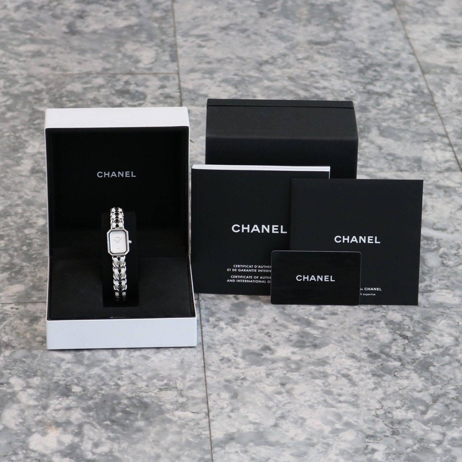 Chanel Ladies Stainless Steel Premiere Mother-of-Pearl Dial Quartz Wristwatch 2