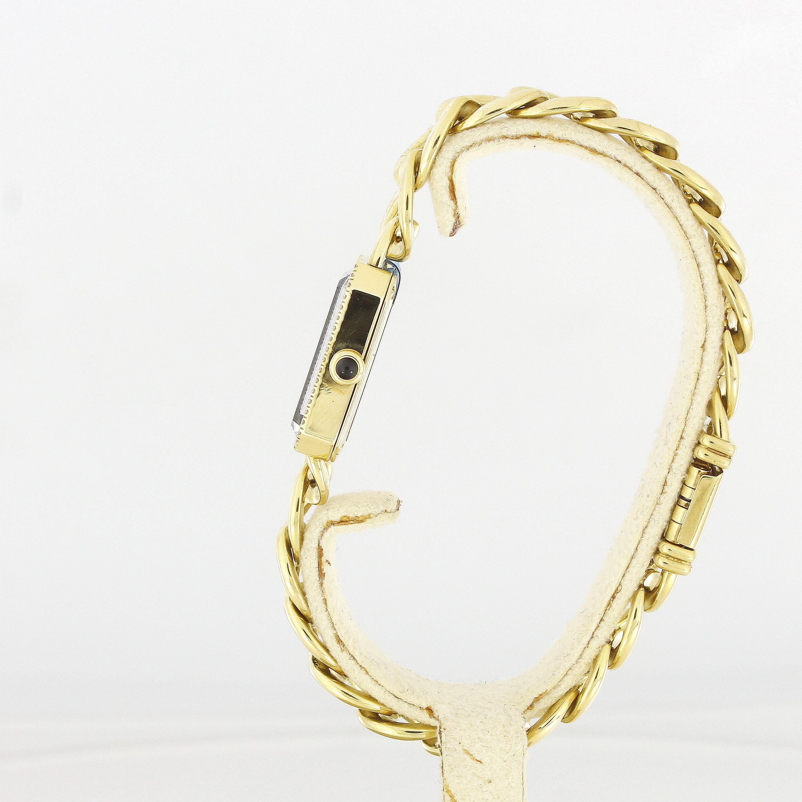 Chanel Première Damen-Armbanduhr H3258 Gelbgold Diamanten (Zeitgenössisch) im Angebot