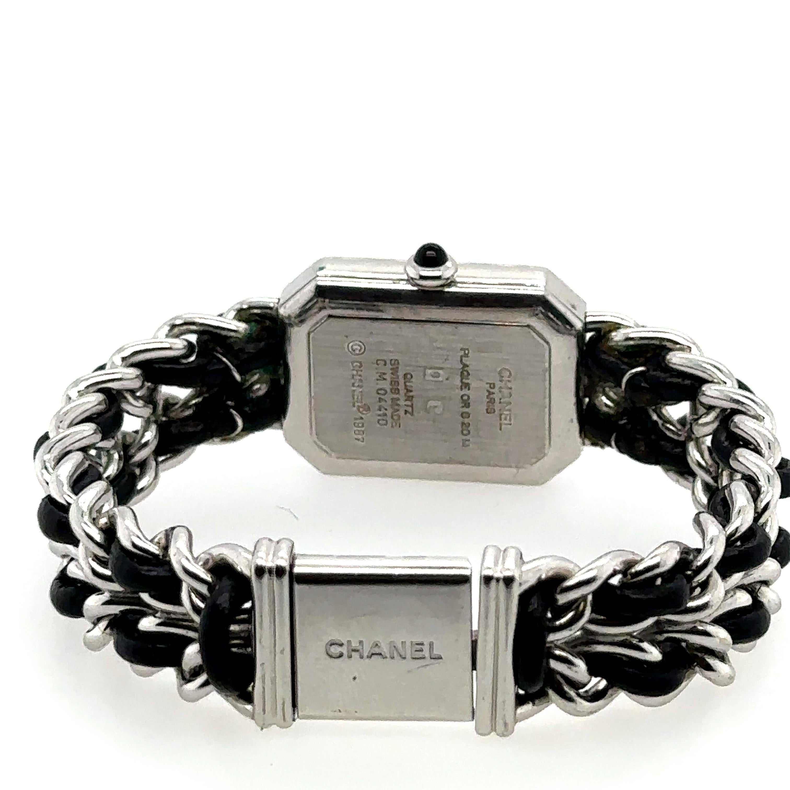 Chanel Premiere Steel Ladies Watch ref  H0451 For Sale 1