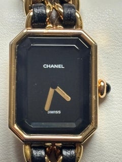CHANEL Première Vintage Wristwatch, Gold-Plated 20 Microns, Swiss Quartz, 1987